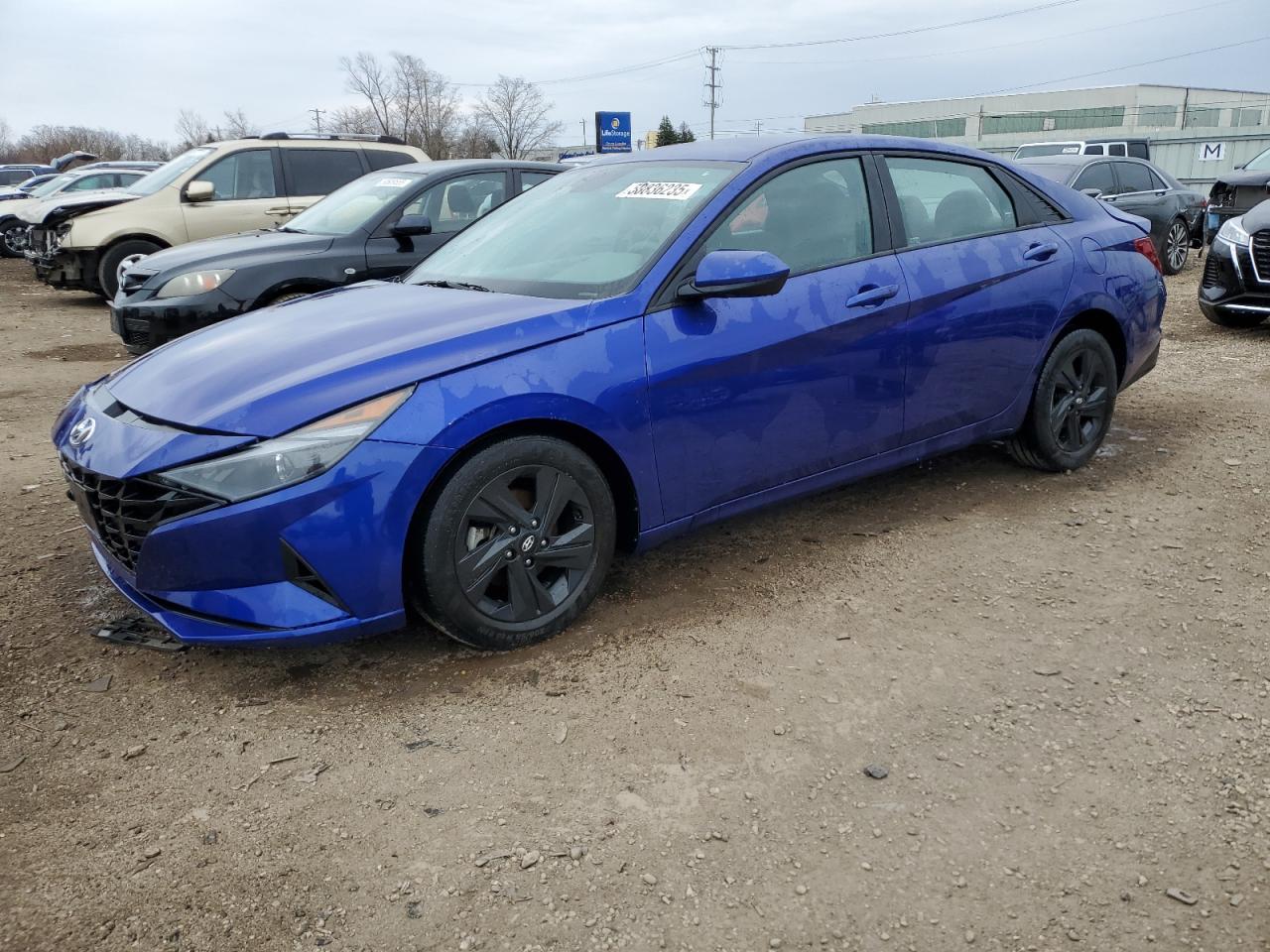 2022 HYUNDAI ELANTRA SEL VIN:KMHLM4AG4NU321006
