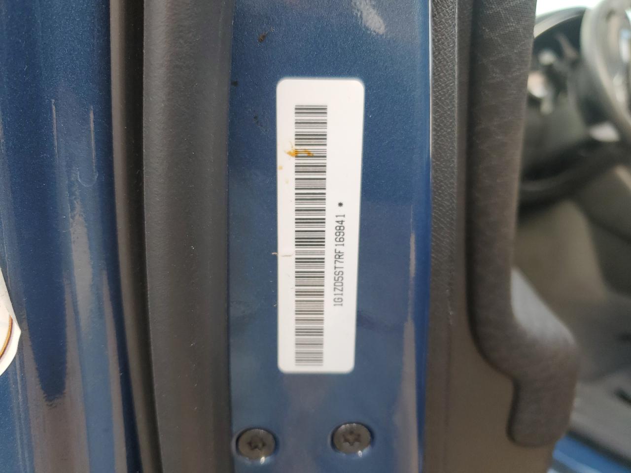 2024 CHEVROLET MALIBU LT VIN:1G1ZD5ST7RF169841