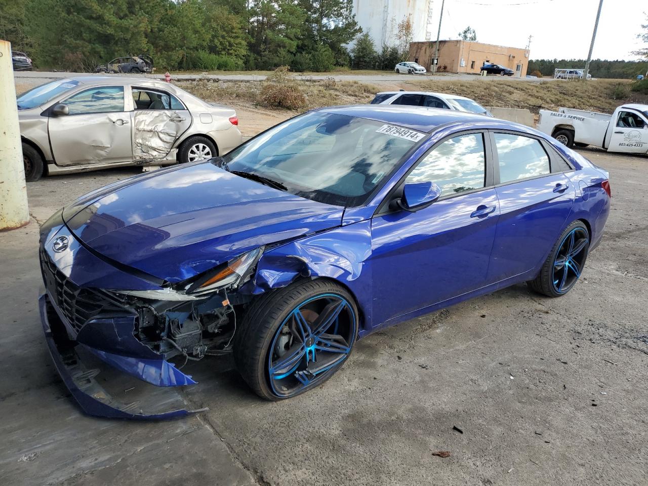 2023 HYUNDAI ELANTRA SE VIN:KMHLL4AG8PU563187