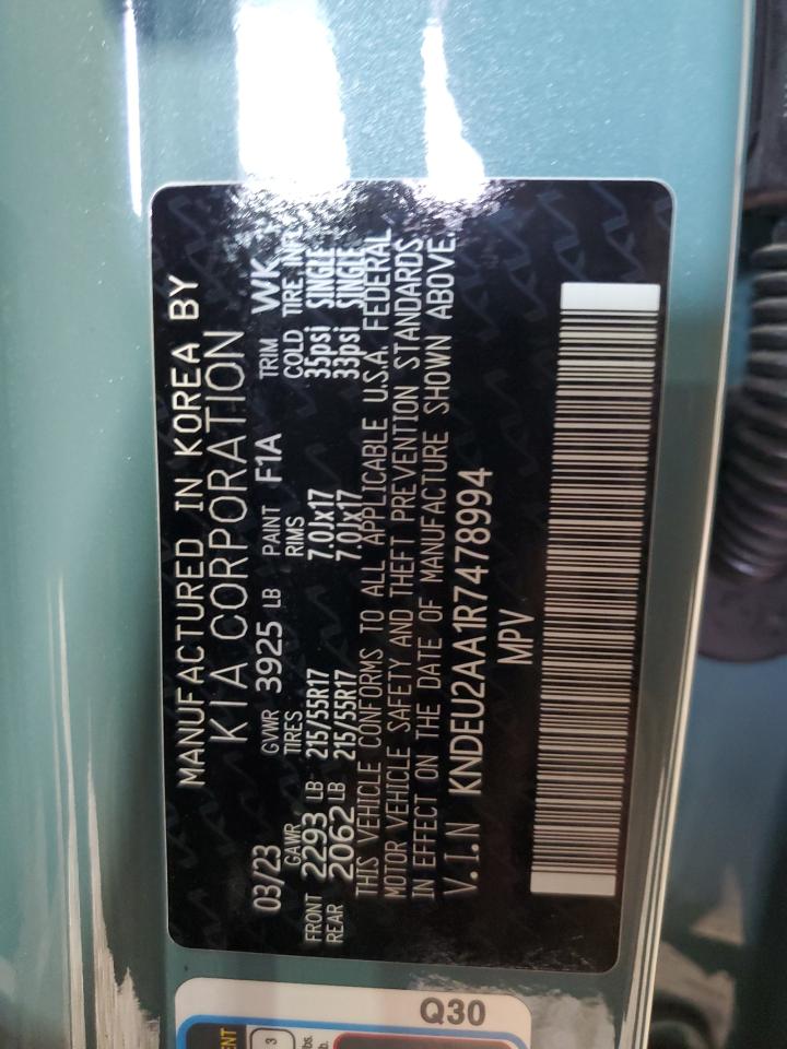 2024 KIA SELTOS S VIN:2HGFC2F87MH516577