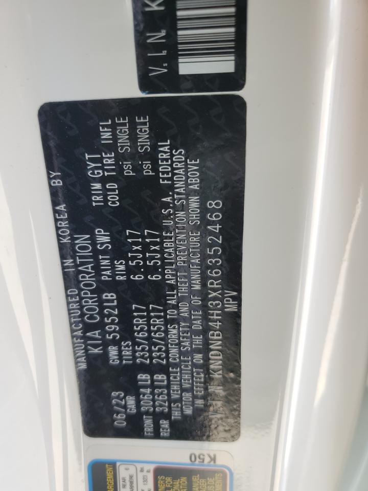 2024 KIA CARNIVAL LX VIN:KNDNB4H3XR6352468