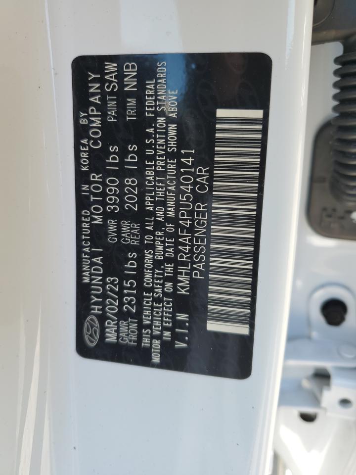 2023 HYUNDAI ELANTRA N LINE VIN:KMHLR4AF4PU540141
