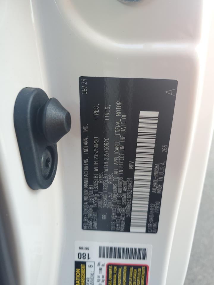 2024 TOYOTA SIENNA XSE VIN:5TDXRKEC1RS218431