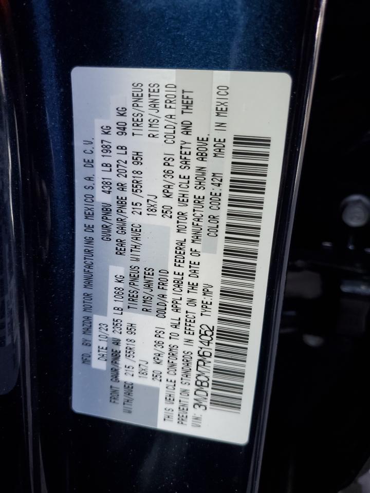 2024 MAZDA CX-30 PREFERRED VIN:3MVDMBCM7RM614052