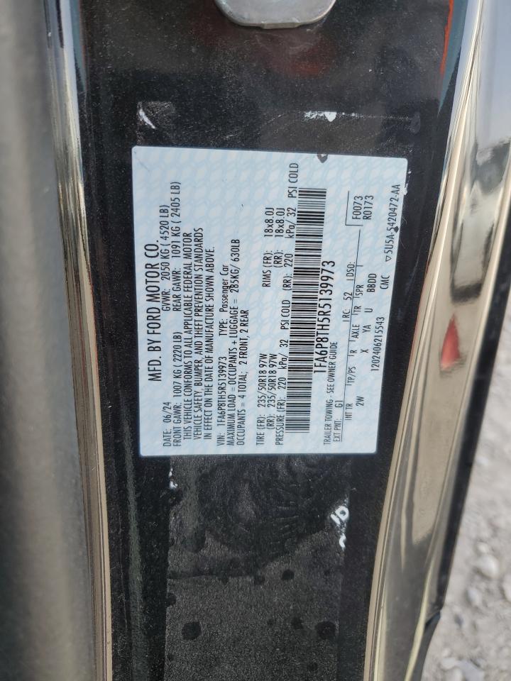 2024 FORD MUSTANG VIN:1FA6P8TH5R5139973