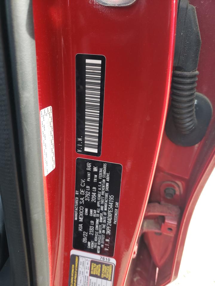 2023 KIA FORTE LX VIN:3KPF24ADXPE544195