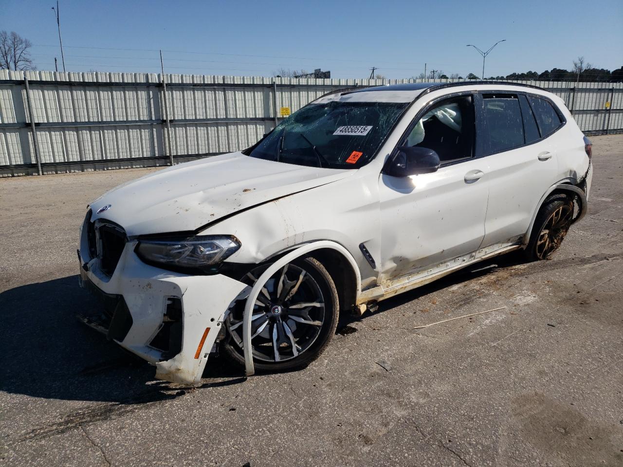 2022 BMW X3 M40I VIN:5UX83DP08N9J69708