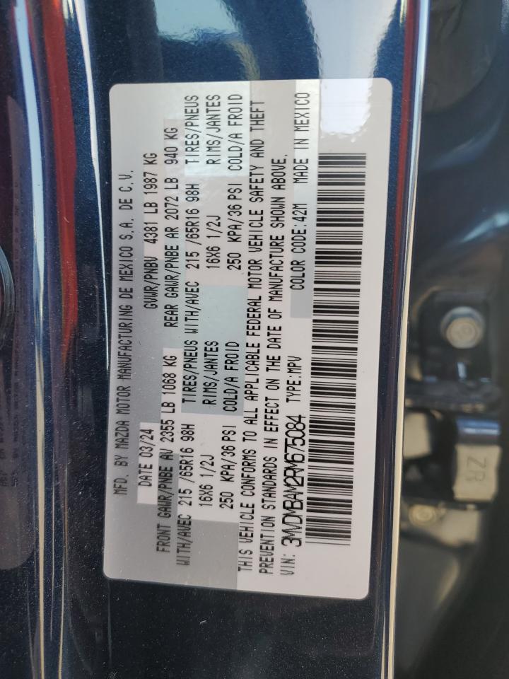 2024 MAZDA CX-30 VIN:3MVDMBAM2RM675084
