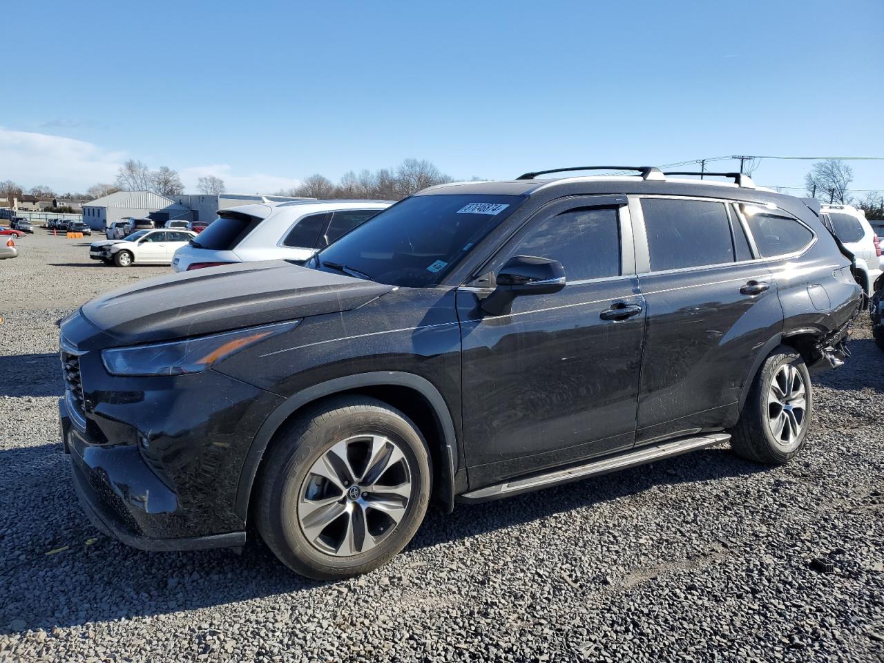 2023 TOYOTA HIGHLANDER HYBRID XLE VIN:5TDKARAH9PS524656
