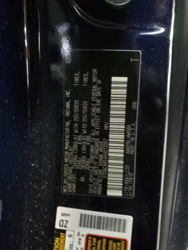 2024 TOYOTA GRAND HIGHLANDER XLE VIN:5TDACAB54RS012057