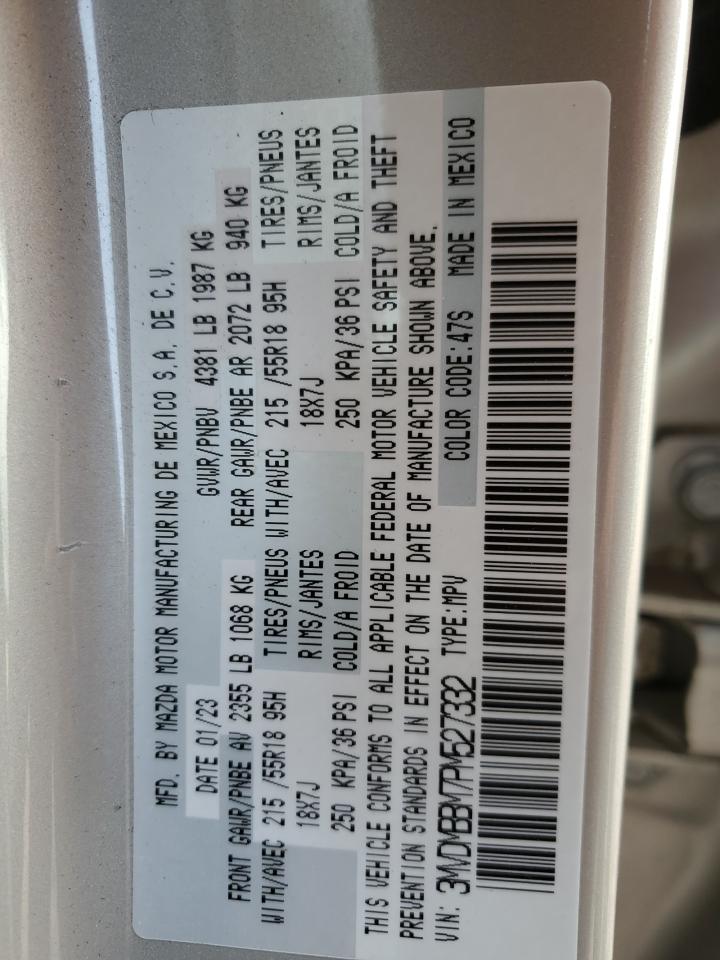 2023 MAZDA CX-30 SELECT VIN:3MVDMBBM7PM527332