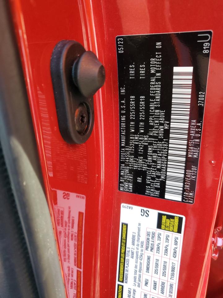 2023 TOYOTA COROLLA CROSS XLE VIN:7MUDAABG0PV063871