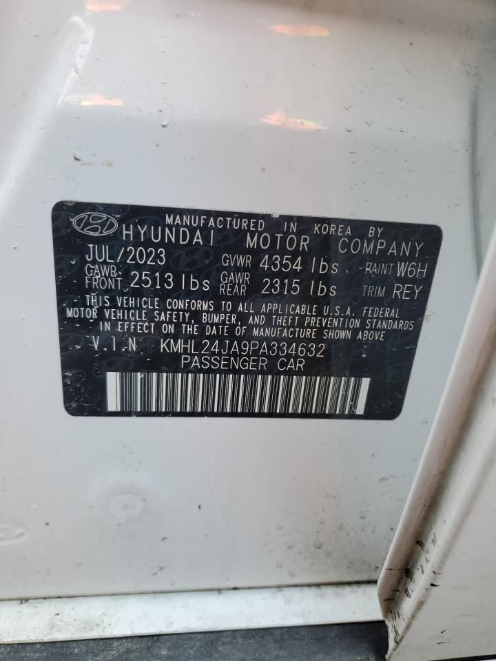 2023 HYUNDAI SONATA SE VIN:KMHL24JA9PA334632