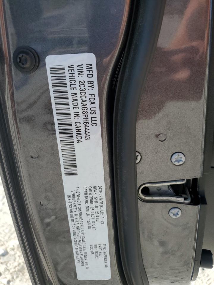 2023 CHRYSLER 300 TOURING VIN:2C3CCAAG8PH644443