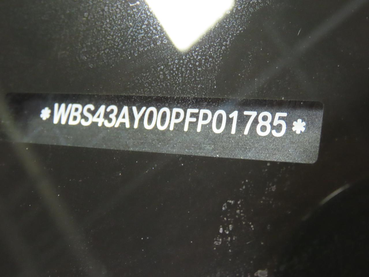 2023 BMW M3 COMPETITION VIN:WBS43AY00PFP01785