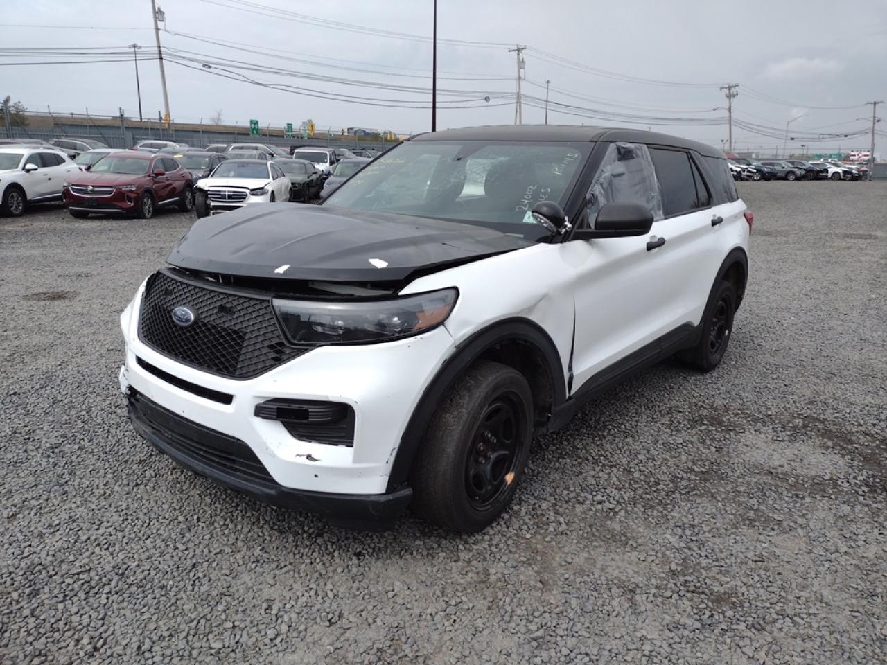 2022 FORD EXPLORER POLICE INTERCEPTOR VIN:1FM5K8AB1NGB45749 – VIN