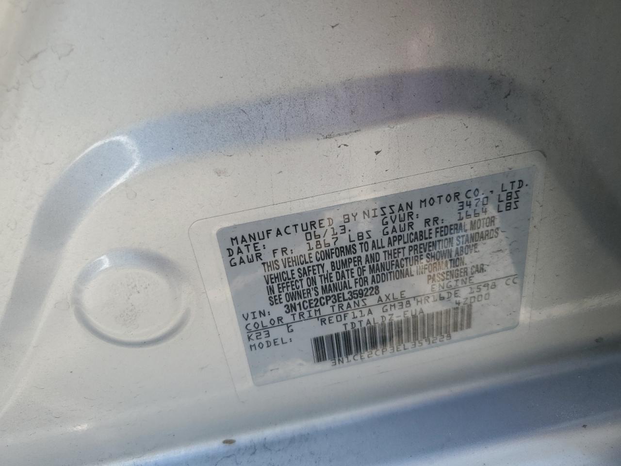 2024 NISSAN SENTRA SV VIN:3N1AB8CV0RY220765
