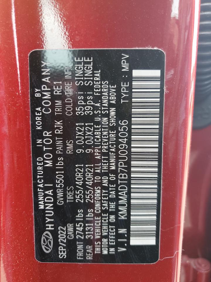 2023 GENESIS GV70 BASE VIN:KMUMADTB7PU094056