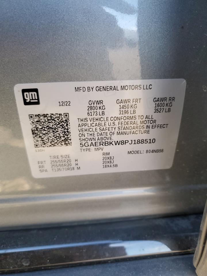 2023 BUICK ENCLAVE ESSENCE VIN:5GAERBKW8PJ188510