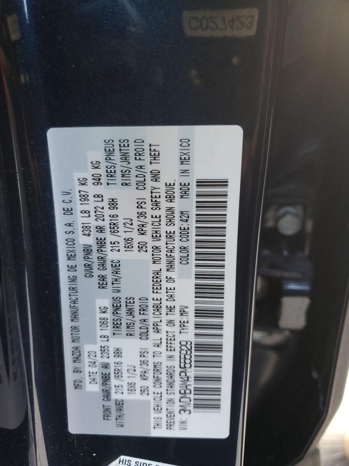 2023 MAZDA CX-30 VIN:3MVDMBAM4PM555929