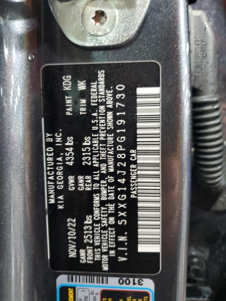 2023 KIA K5 LXS VIN:5XXG14J28PG191730