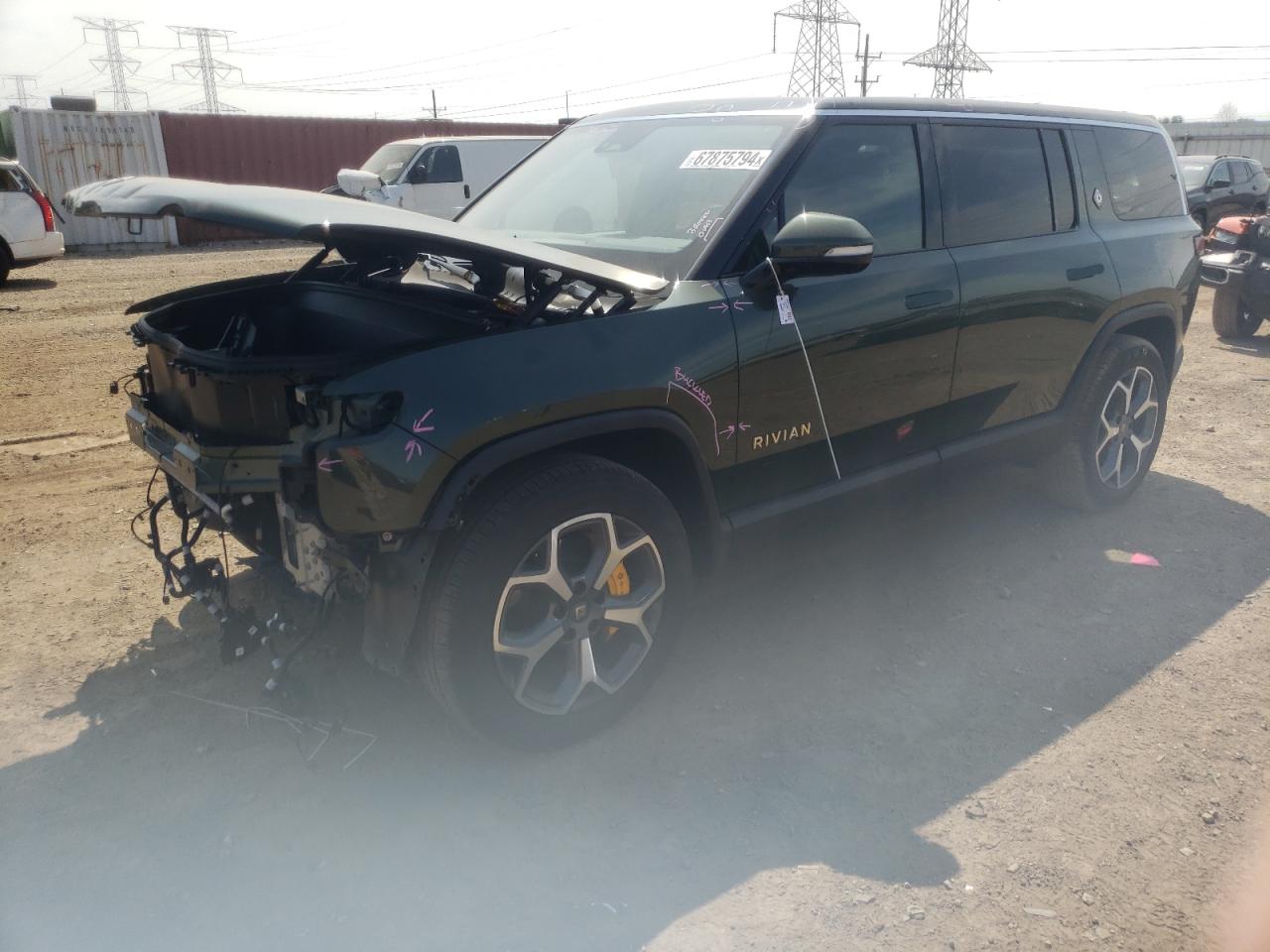 2023 RIVIAN R1S ADVENTURE VIN:7PDSGABA9PN018437