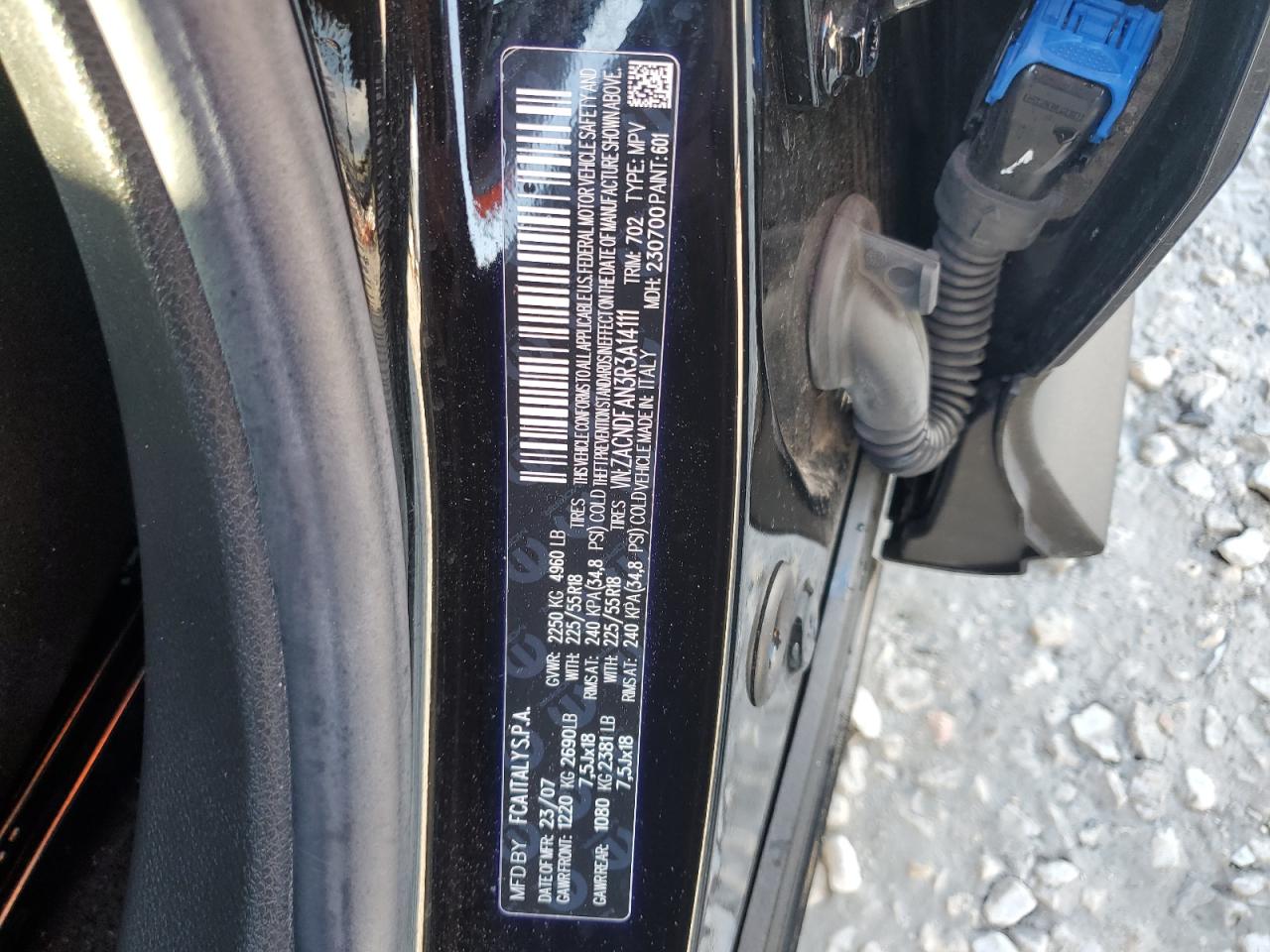 2024 DODGE HORNET GT VIN:ZACNDFAN3R3A14111