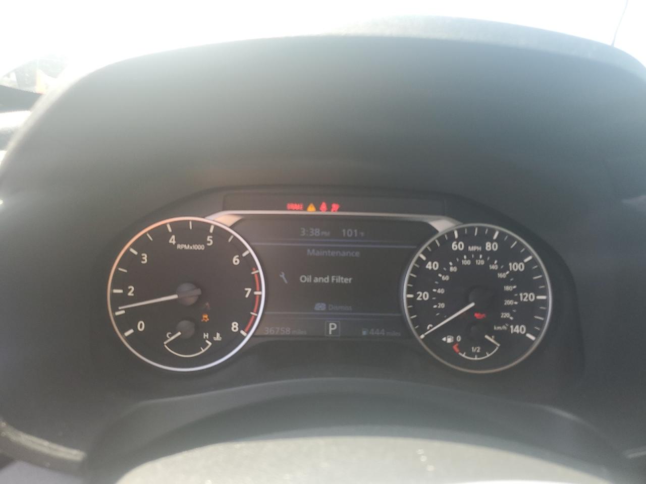 2022 NISSAN ALTIMA SV VIN:1N4BL4DV9NN371378