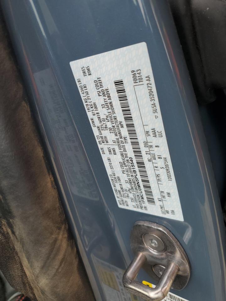 2023 FORD ESCAPE ST LINE VIN:1FMCU0MN5PUB15540