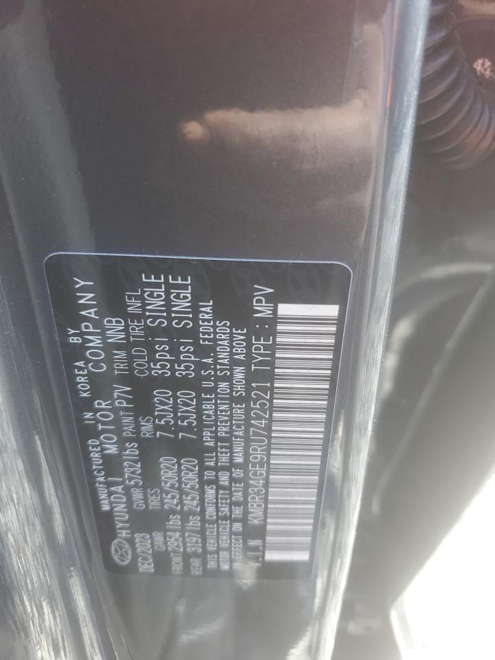 2024 HYUNDAI PALISADE XRT VIN:KM8R34GE9RU742521