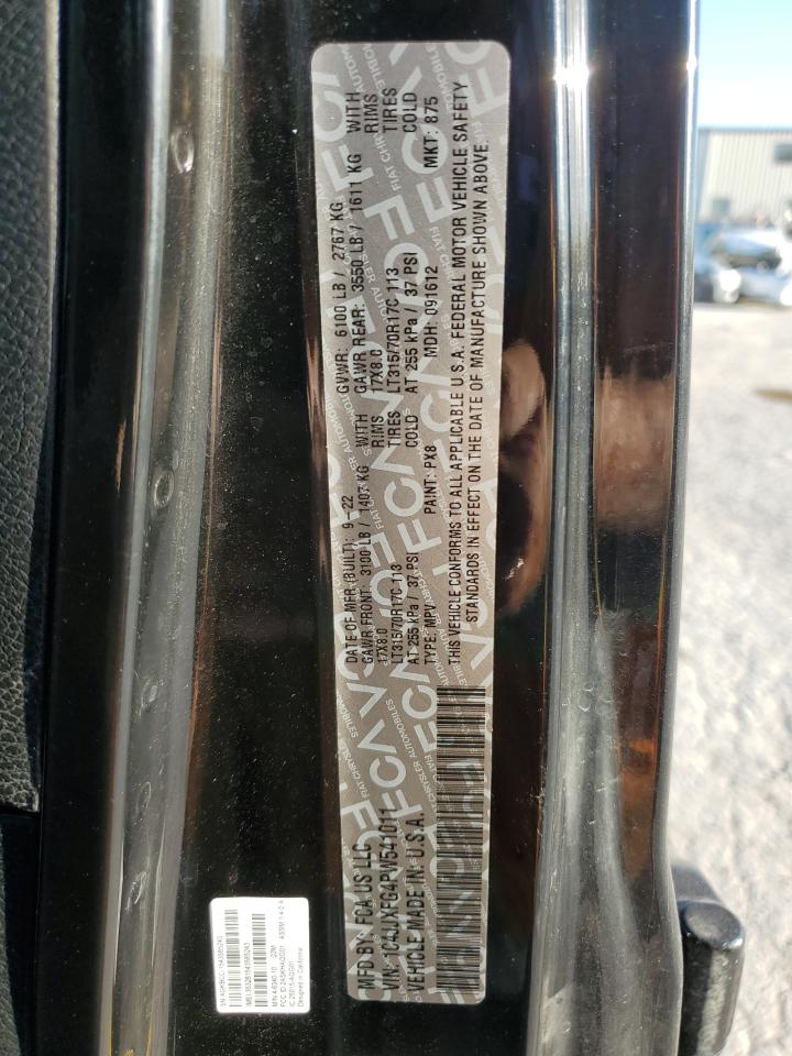 2023 JEEP WRANGLER RUBICON VIN:1C4JJXFG4PW541011