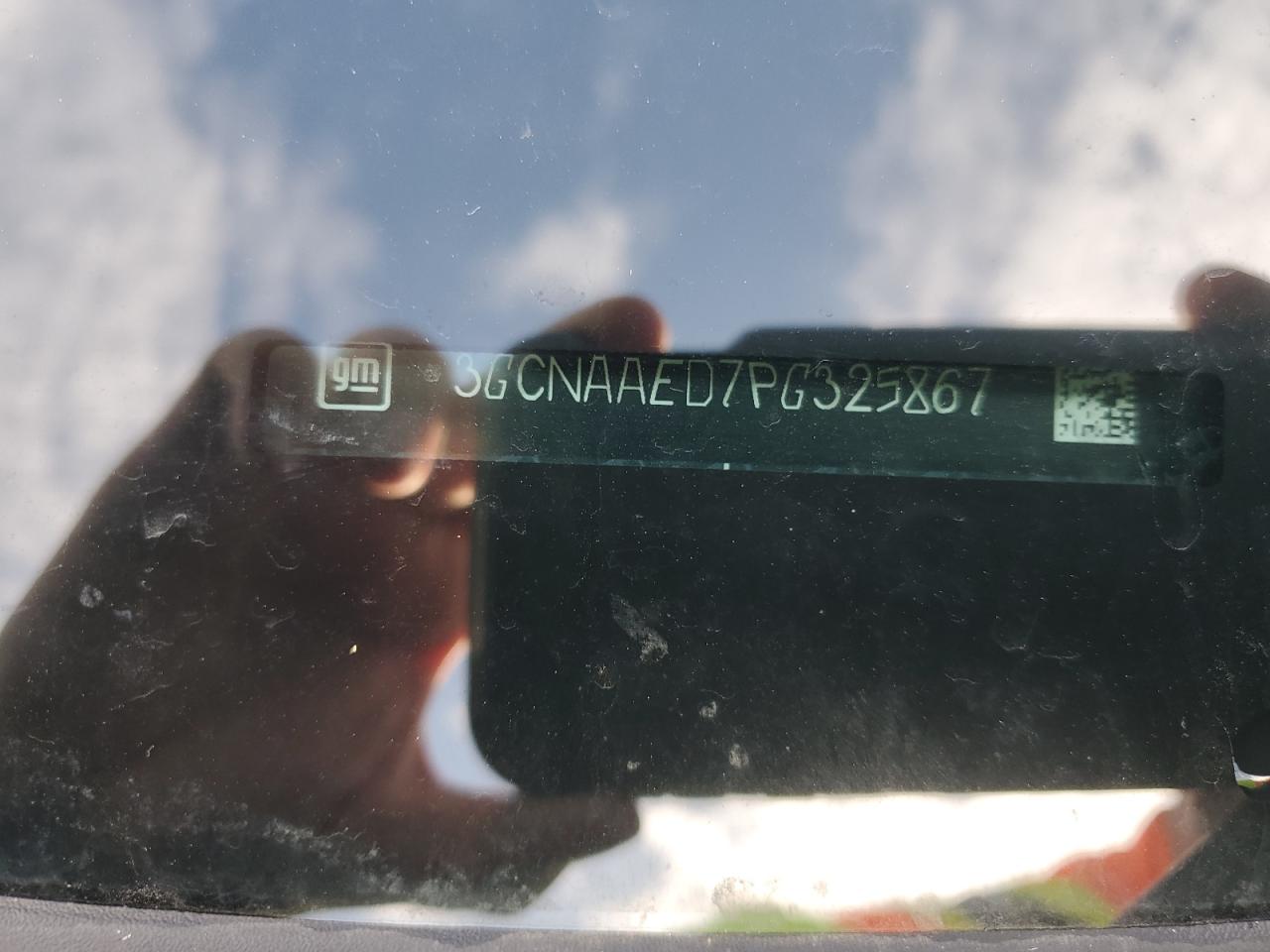 2023 CHEVROLET SILVERADO C1500 VIN:3GCNAAED7PG325867