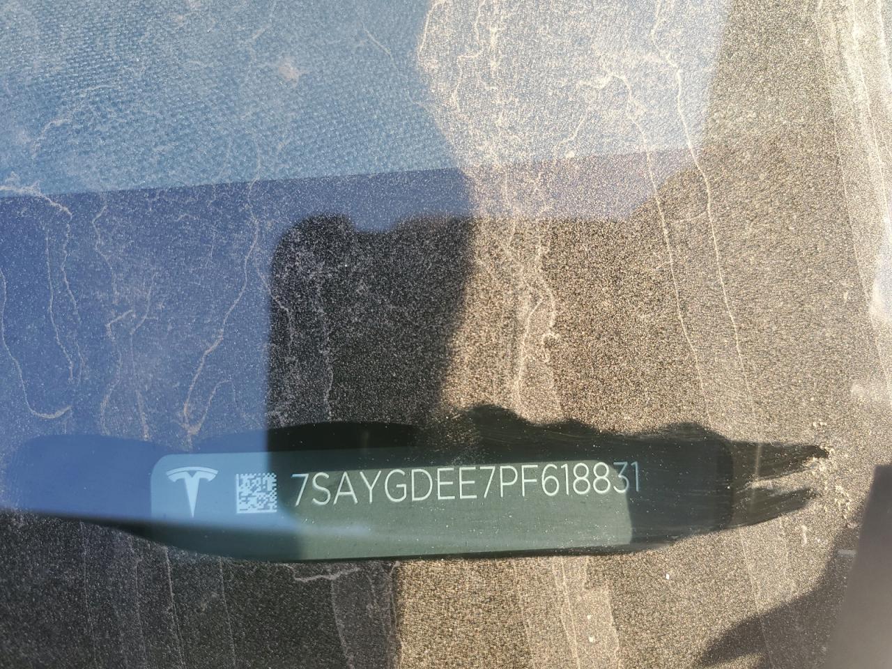 2023 TESLA MODEL Y VIN:JTDKB20U553032529