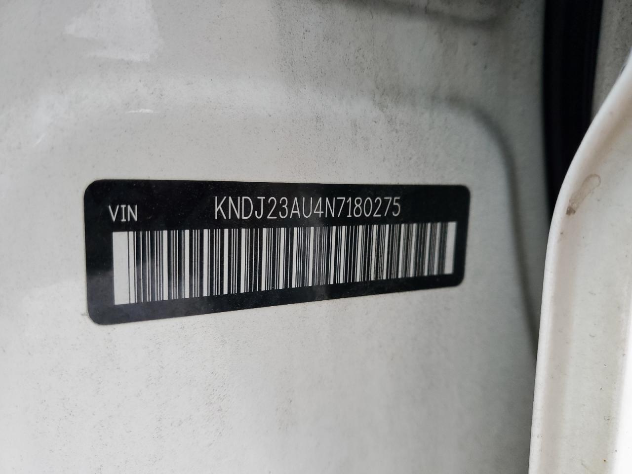 2022 KIA SOUL LX VIN:KNDJ23AU4N7180275