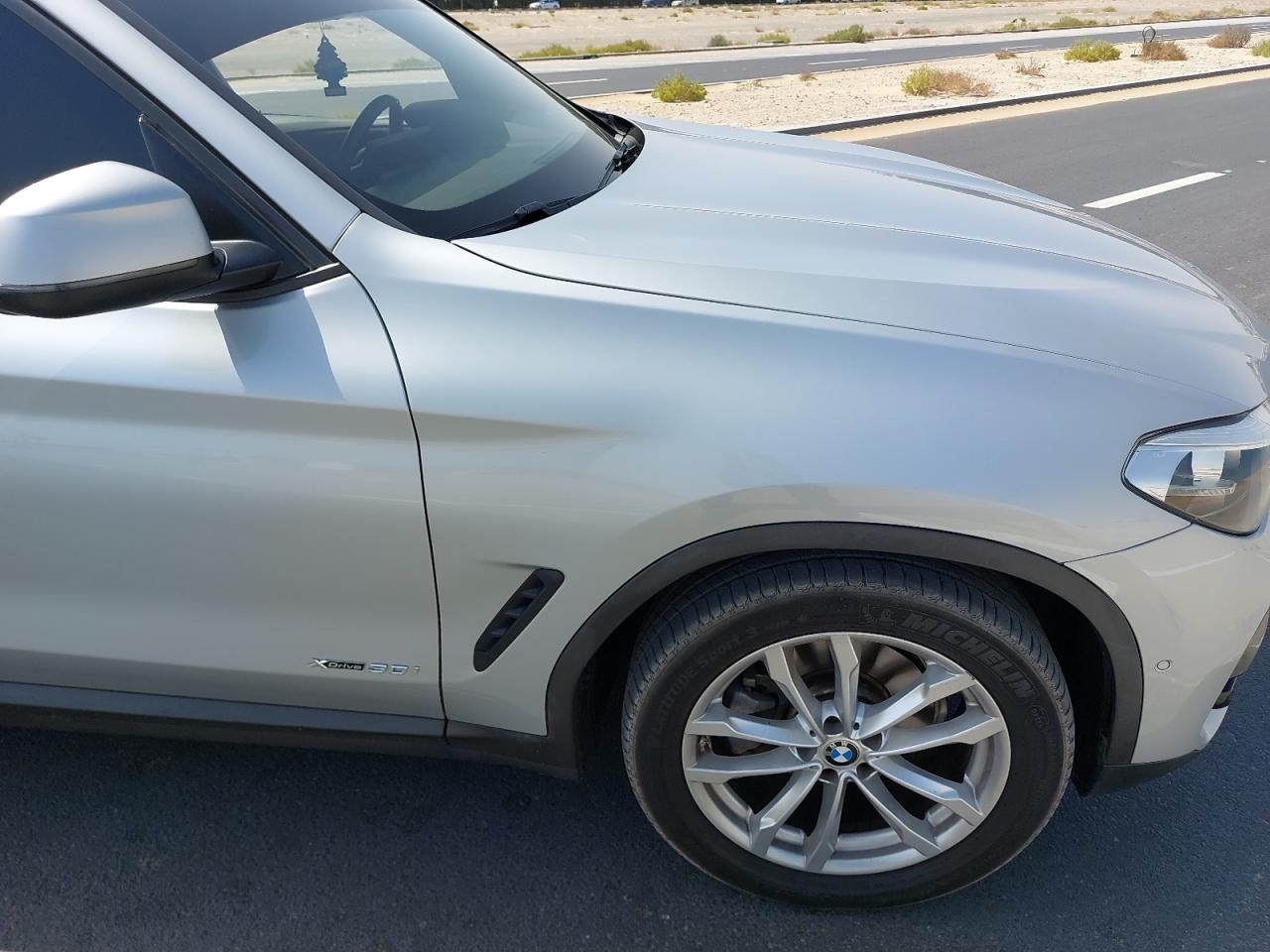 2018 BMW X3 VIN:WBATR910XJL******