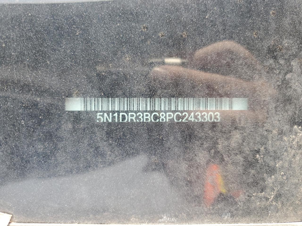 2023 NISSAN PATHFINDER SV VIN:5N1DR3BC8PC243303