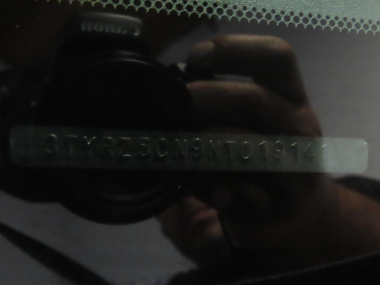 2022 TOYOTA TACOMA ACCESS CAB VIN:3TYRZ5CN9NT019141