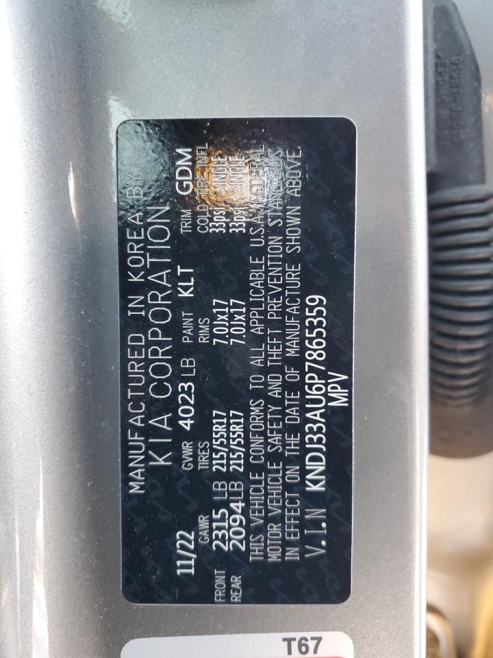 2023 KIA SOUL EX VIN:KNDJ33AU6P7865359