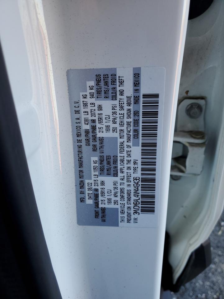 2022 MAZDA CX-30 VIN:3MVDMBAL4NM449436