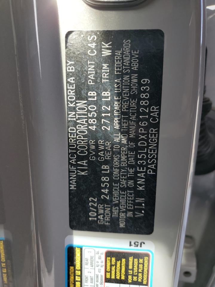 2023 KIA STINGER GT LINE VIN:KNAE35LDXP6128839