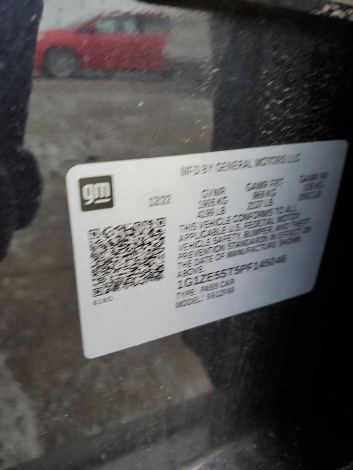 2023 CHEVROLET MALIBU PREMIER VIN:1G1ZE5ST5PF145046