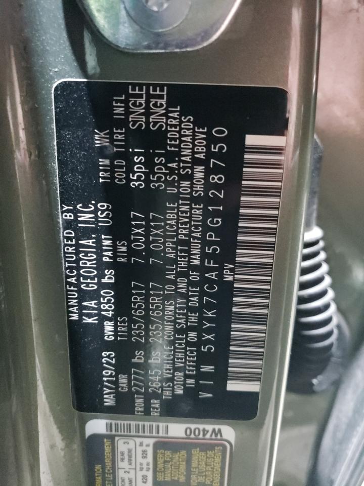 2023 KIA SPORTAGE X-PRO VIN:5XYK7CAF5PG128750