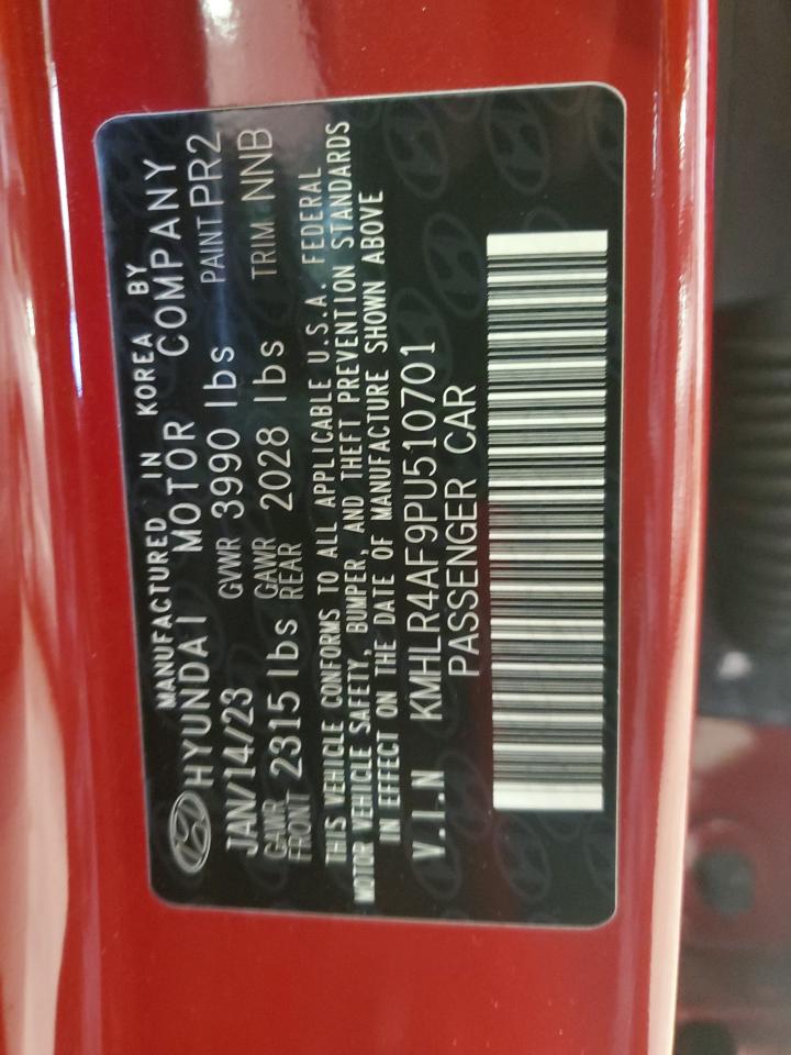 2023 HYUNDAI ELANTRA N LINE VIN:KMHLR4AF9PU510701