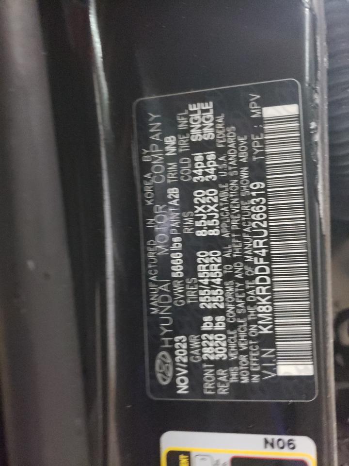 2024 HYUNDAI IONIQ 5 LIMITED VIN:KM8KRDDF4RU266319