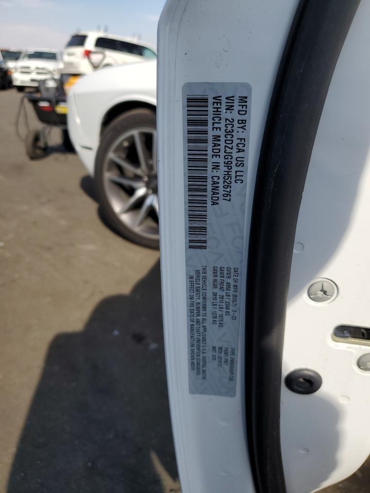 2023 DODGE CHALLENGER GT VIN:2C3CDZJG9PH526767