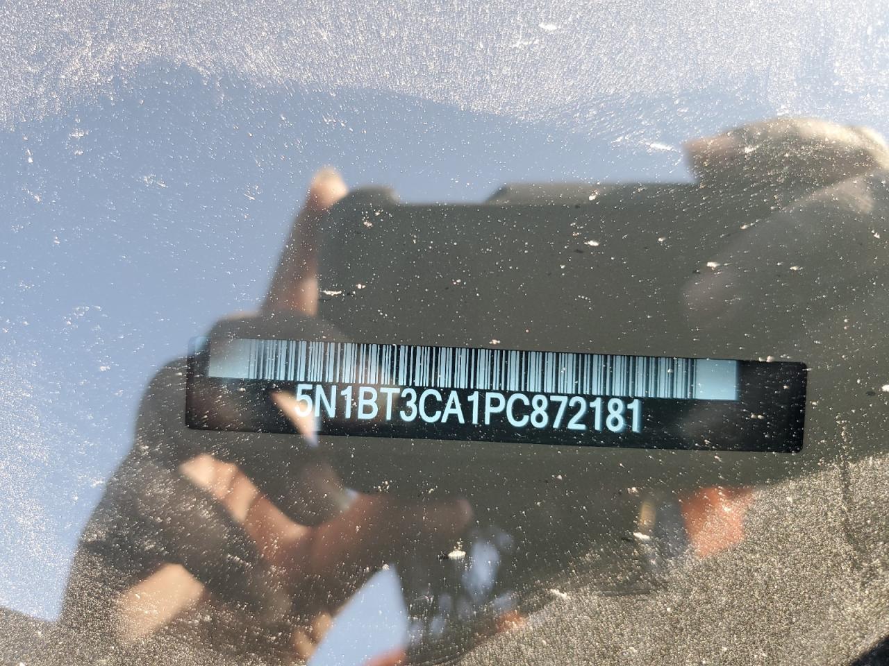 2023 NISSAN ROGUE SL VIN:5N1BT3CA1PC872181