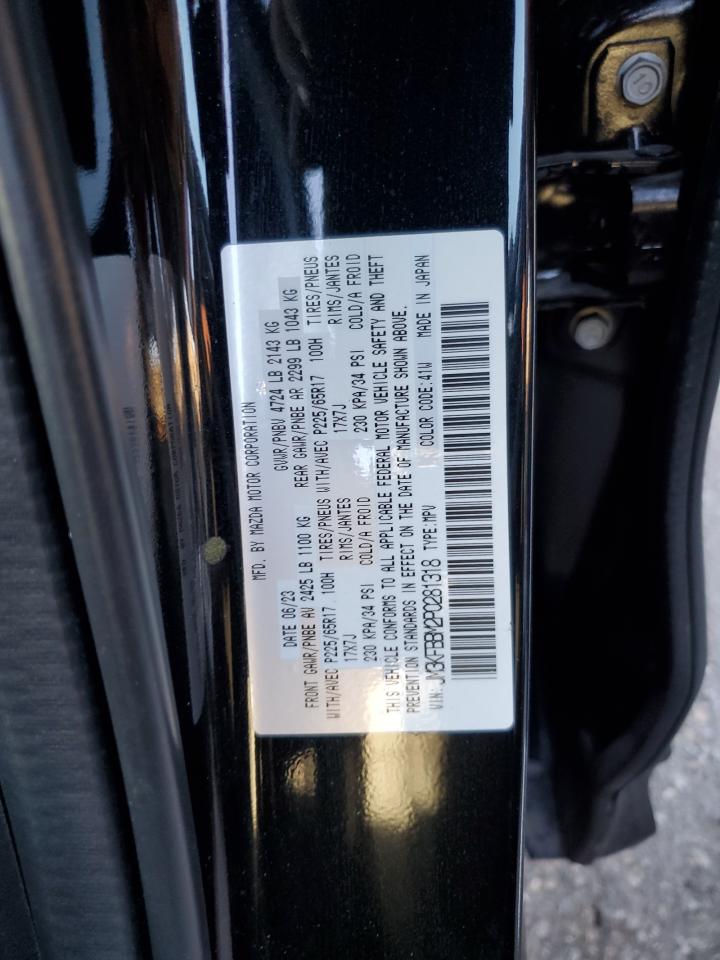 2023 MAZDA CX-5 SELECT VIN:JM3KFBBM2P0281318