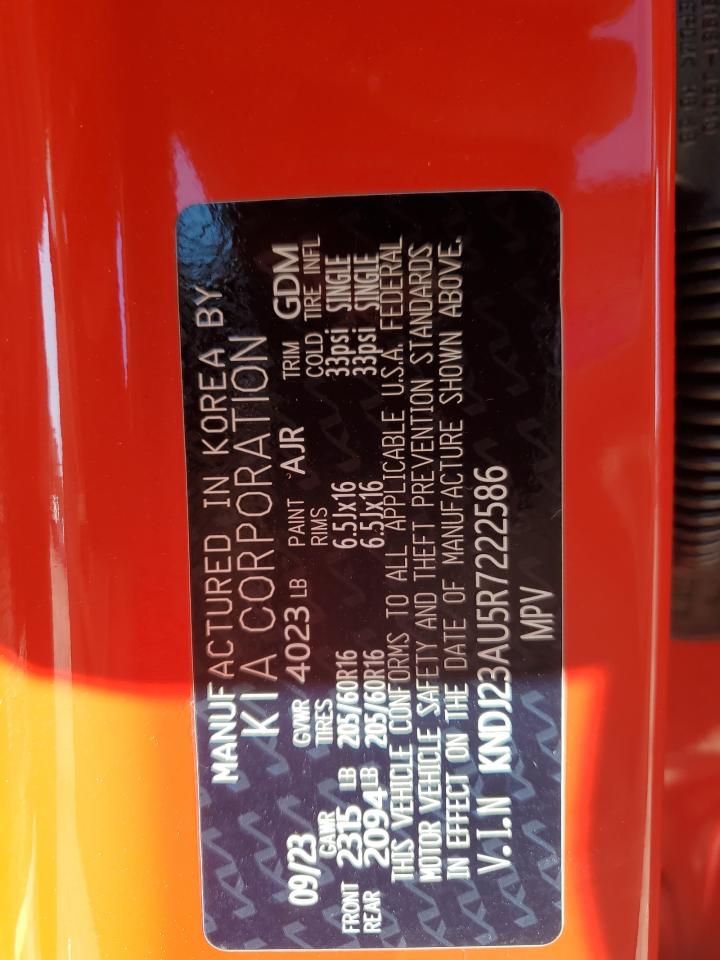 2024 KIA SOUL LX VIN:KNDJ23AU5R7222586