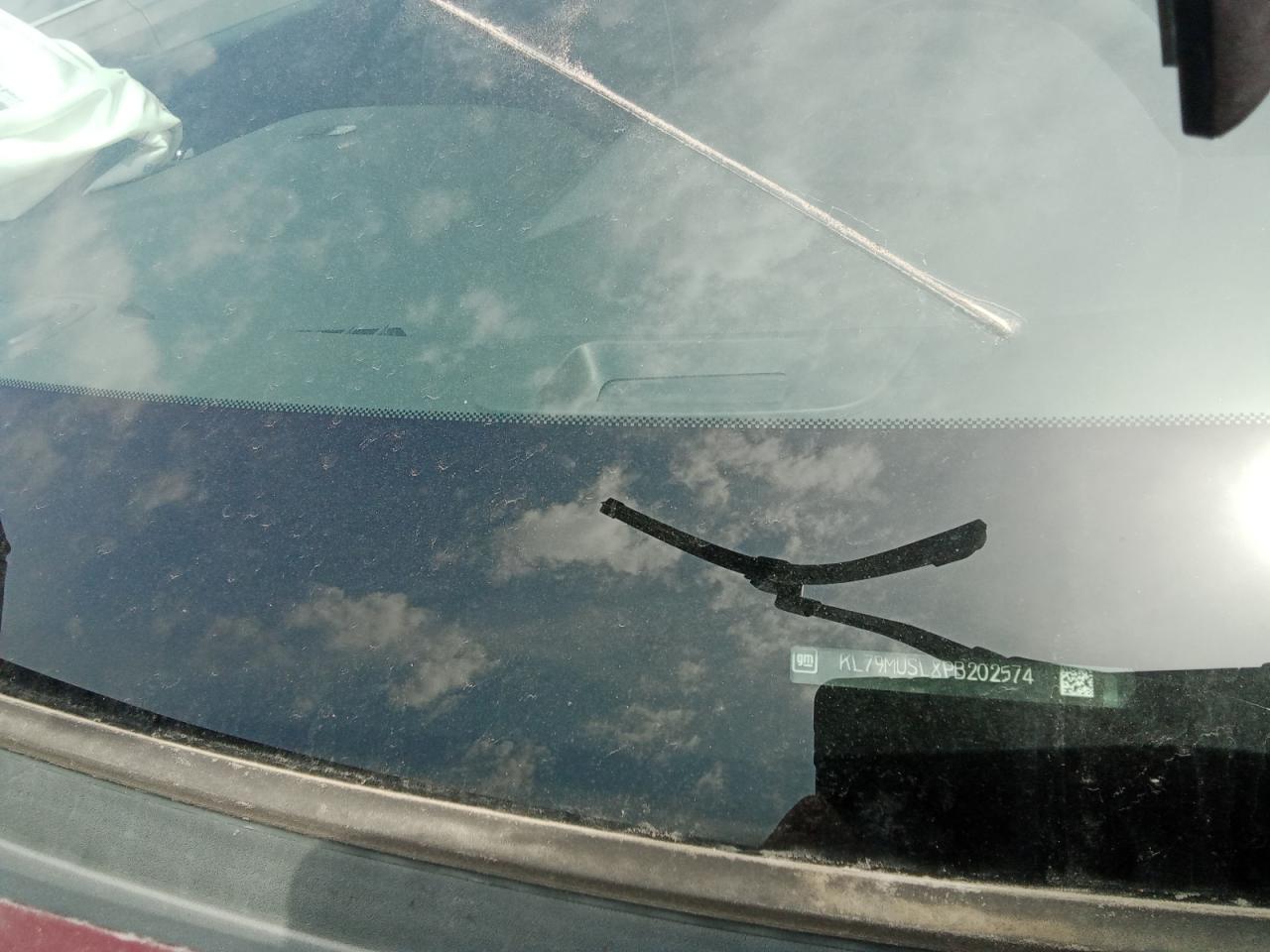 2023 CHEVROLET TRAILBLAZER RS VIN:KL79MUSL8PB202574