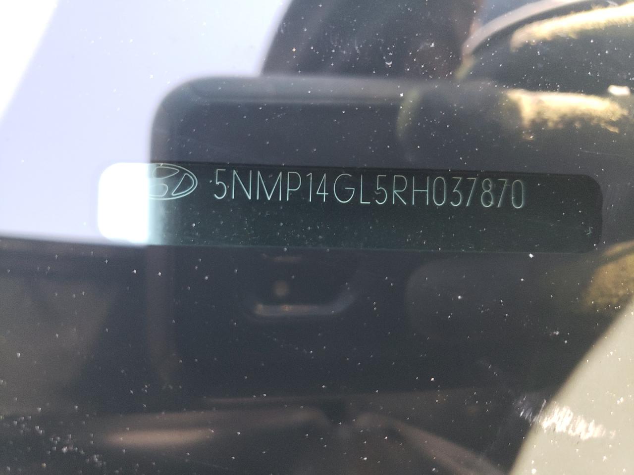 2024 HYUNDAI SANTA FE SE VIN:5NMP14GL5RH037870